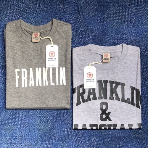 Franklin & Marshall T-shirt new men's gray cotton M