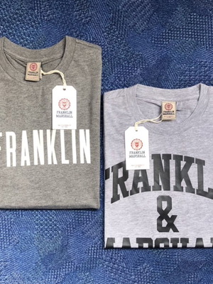 Franklin & Marshall T-shirt new men's gray cotton M