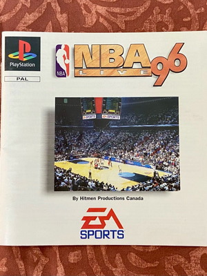 Βιβλιαράκι PlayStation NBA Live 1996 σαν καινούργιο