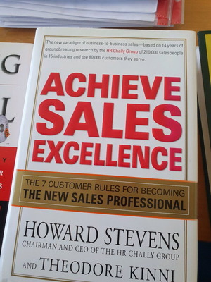 Achieve Sales Excellence book like new, English