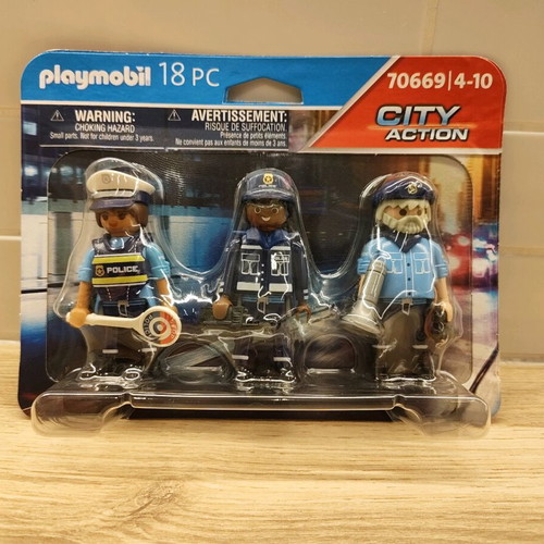 Playmobil City Action Police Team 70669 New, sealed