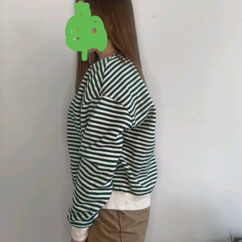 Reserved sweatshirt, small, cotton, striped