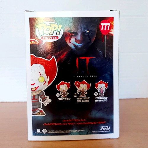 Pennywise 777 Funko Pop figure 2019 like new
