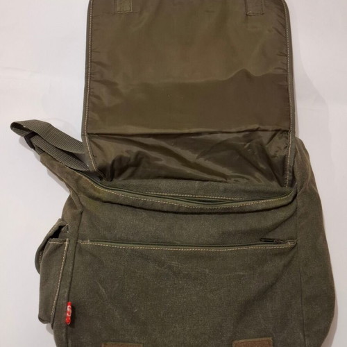 Diesel Y2K 2000s Messenger Bag khaki unisex used