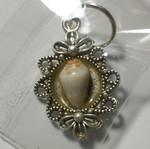 Handmade Silver-Plated Pendant with Shell