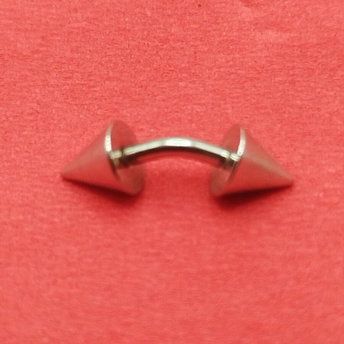 Steel Navel Earrings Screw Arrow Design New