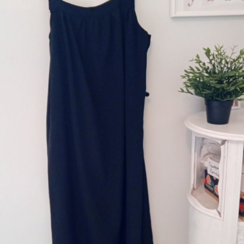 Vintage black nightdress M/L like new