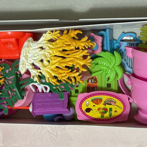 Plastic toys like new, all together