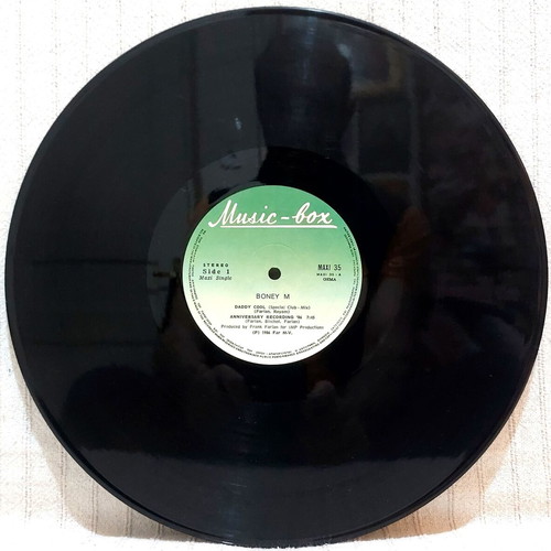 Boney M. Daddy Cool Anniversary Recording '86 vinyl used, 12" Maxi-Single