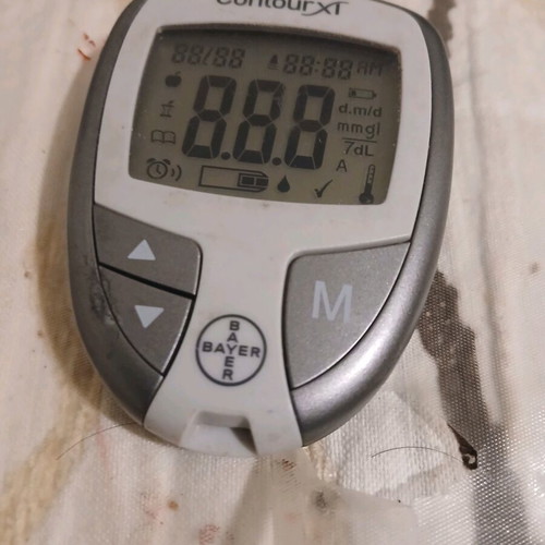 Sugar meter like new with batteries