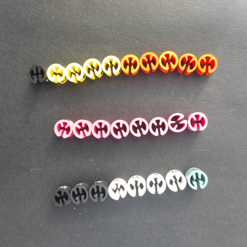 Clothing size markers used for organization