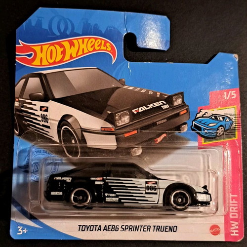 Hotwheels Toyota Ae86 Sprinter Trueno pack of 3 new