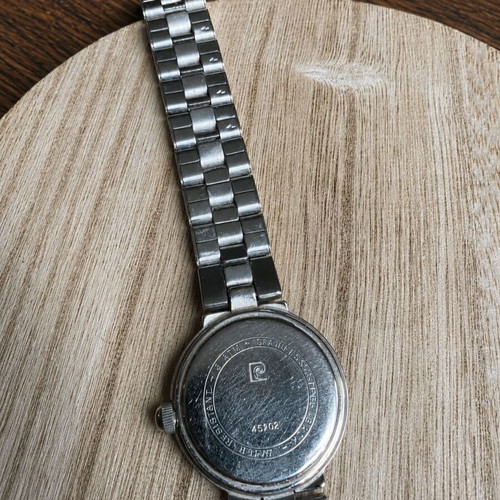 Pierre Cardin women's watch silver metal bracelet used