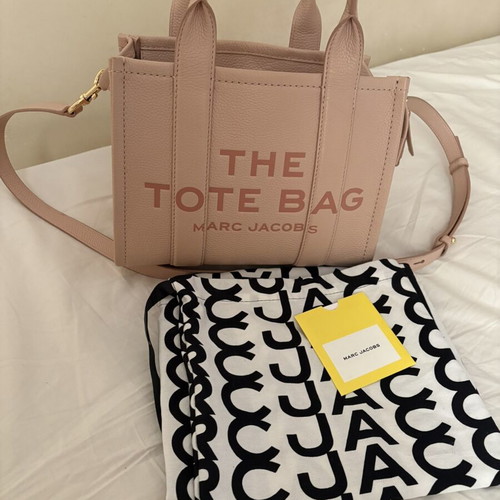 Marc Jacobs tote bag new, small nude pink crossbody