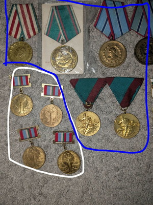Socialist Bulgarian Orders used, collector's set