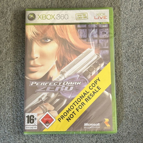 Perfect Dark Zero Xbox 360 promo sealed game