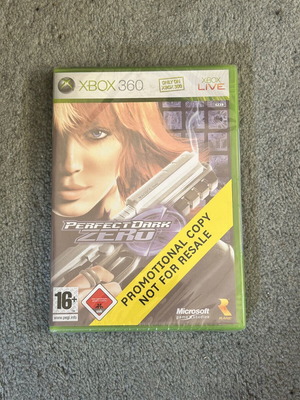 Perfect Dark Zero Xbox 360 promo sealed game