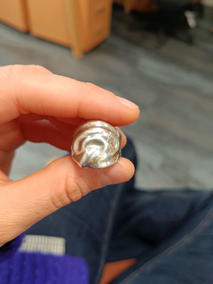 Δαχτυλίδι ασημί 925 μεταχειρισμένο, μέγεθος 55