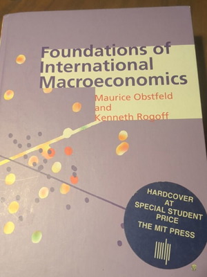 Foundations of International Macroeconomics book used, English