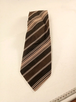Diolen Setura vintage tie like new, beige and brown