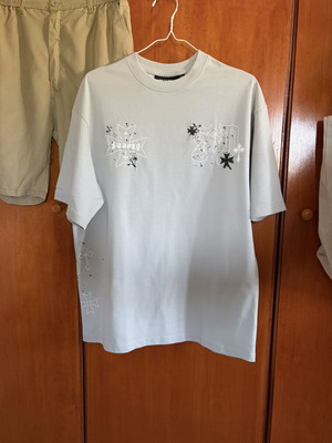 Supply & Demand T-shirt, size M, blue-grey