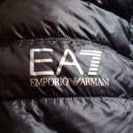 EA7 Emporio Armani men's puffer jacket, black, size L