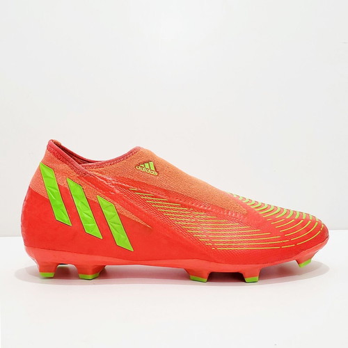 Adidas GW1000 Predator Edge 3 FG football boots used, size 43-43.5, orange