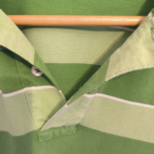 McNeal Polo Shirt XL green striped like new