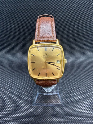 Omega Genève μεταχειρισμένο ανδρικό ρολόι αυτόματο, χρυσαφί