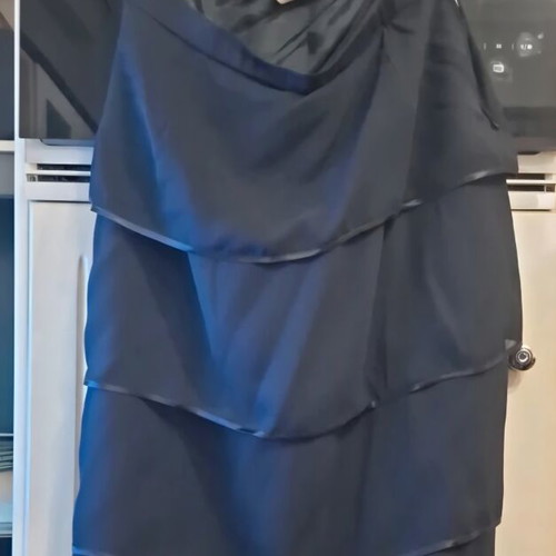 Silk skirt plus size XL black like new