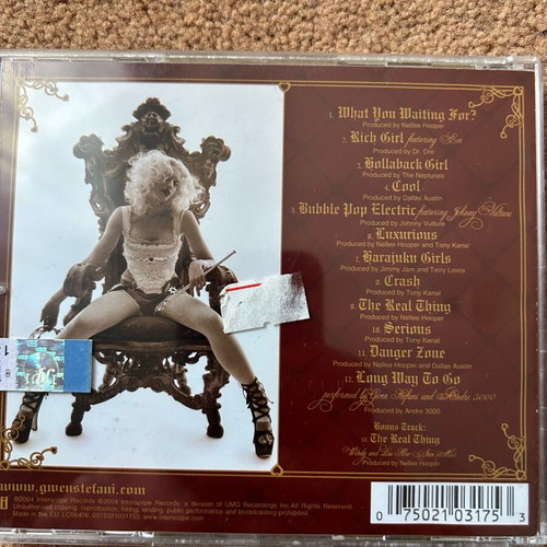 Gwen Stefani Love.Angel.Music.Baby CD like new, pop