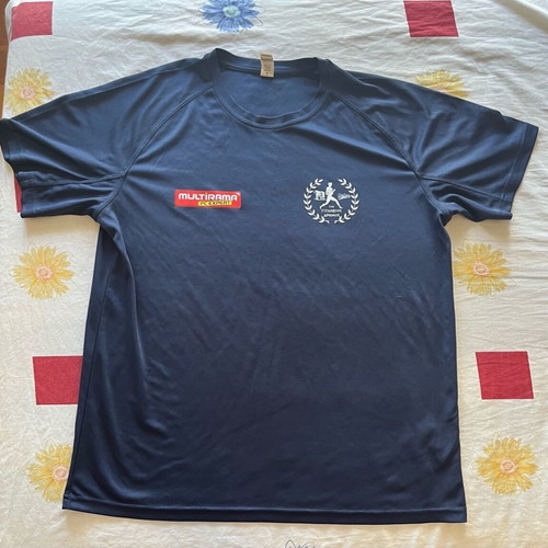 Blue athletic T-shirt like new, size XL, dry-fit material