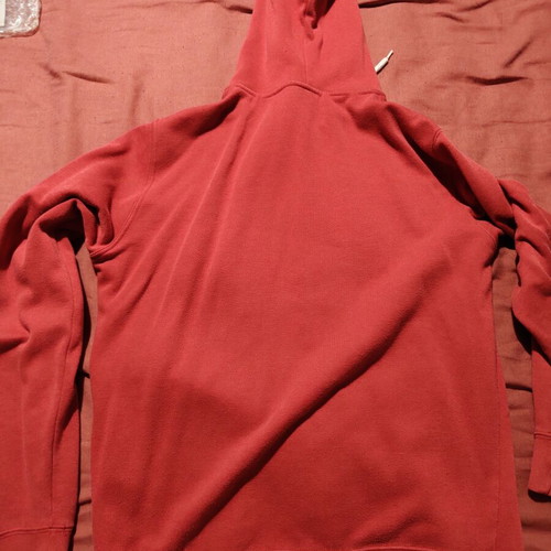 Champion Hooded Full Zip Sweatshirt men's small used, red
