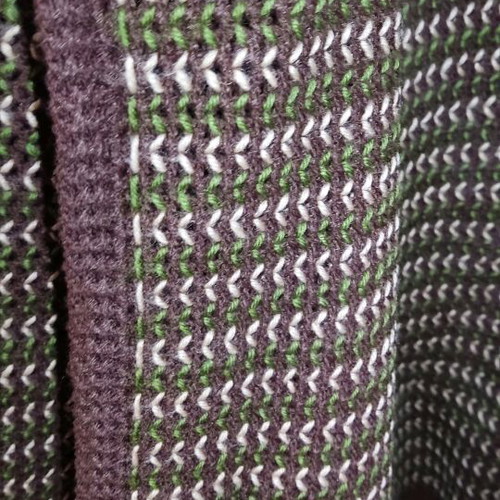 Handmade cardigan XL like new, brown, green, beige