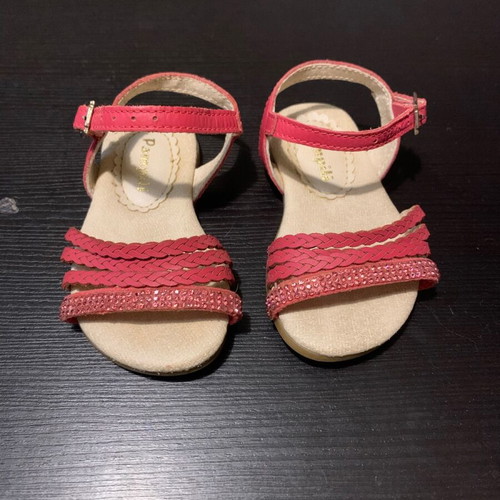 Pampili sandals size 20 like new with crystals