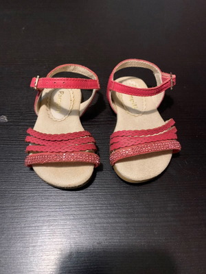 Pampili sandals size 20 like new with crystals