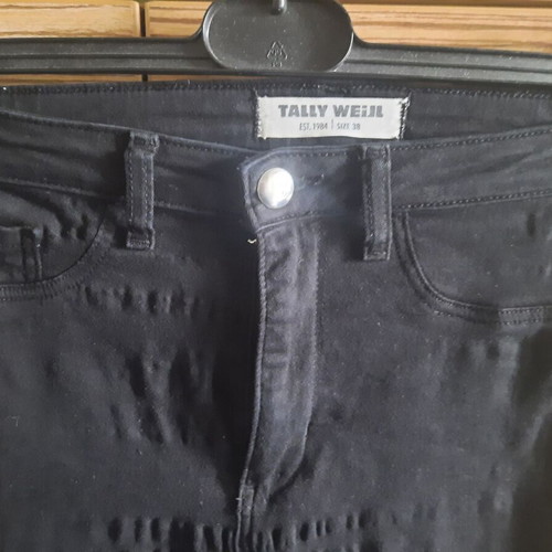 Tally Weijl women's pants used, black, size M 38 10