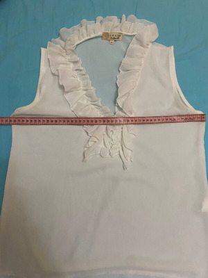 Lynne top medium used, white