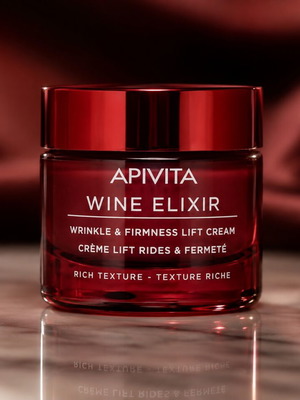 Apivita Wine Elixir Rich wrinkle & firmness lift cream 50ml