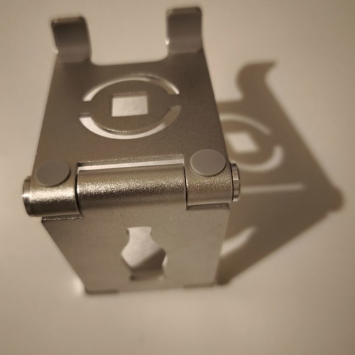 Tablet and phone bracket, aluminum