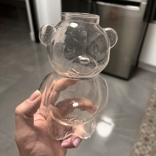 Glass bear for children like new