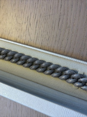 Chunky Cuban Bracelet MMI Jewllers new with diamond detailing
