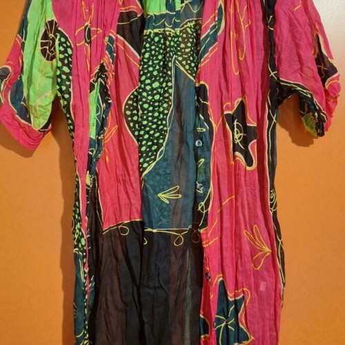 Beach pareo like new, multicolored, size XL