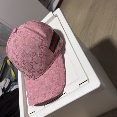 Gucci cap, pink, one size