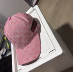 Gucci cap, pink, one size