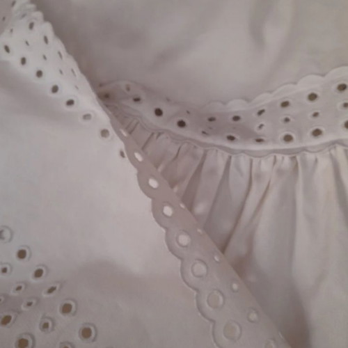 Red Valentino dress white like new, size 42 Italian