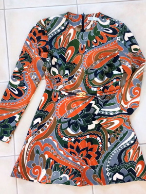 Zara dress S multicolored like new