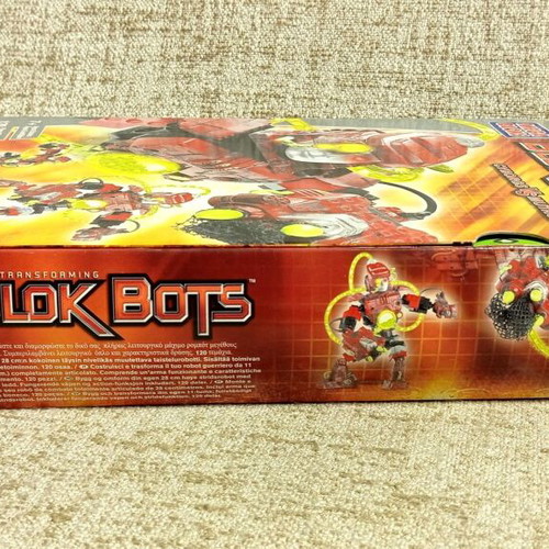 Mega Bloks Clash Transforming Blok Bots 9391 sealed vintage toy