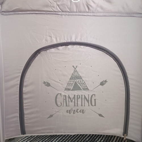 Kikkaboo Travel Bed New for Kids 6-36 Months with Carrying Bag