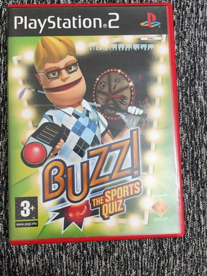 Buzz! The Sports Quiz PlayStation 2 game used